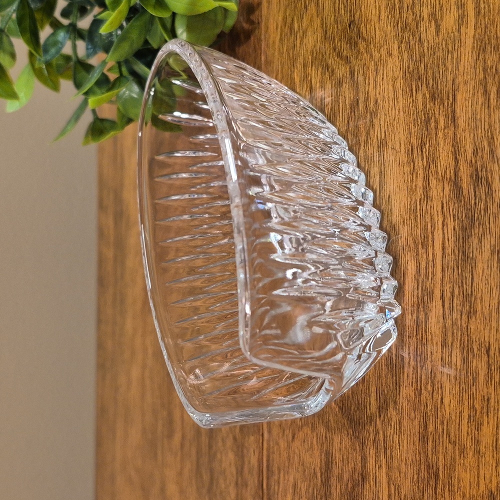 PRINCESS HOUSE Retired 'Royal Highlight' Lead Crystal Spoon/Fork Holder